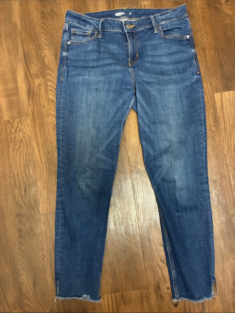 Old Navy Classic Women's Blue Skinny Jeans - size 12